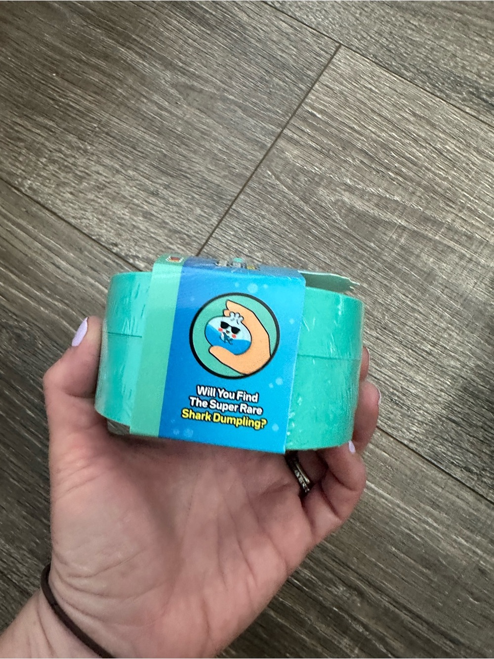 NWT’s Shark Edition mystery Dumpling Squishy Toy - Teal - Picture 9 of 11